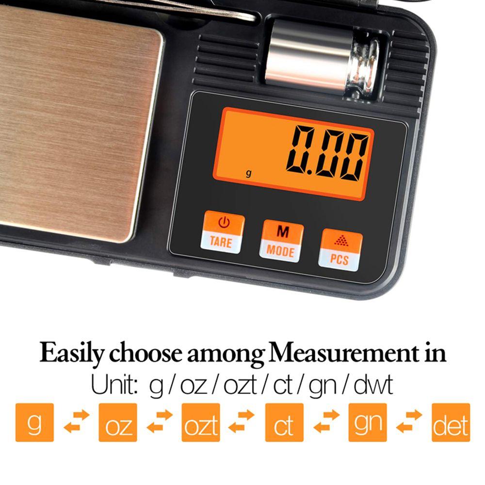 with Calibration Weights Digital Scales Electronic Balance Electronic Scales 0.001g 50g/0.01g 200g