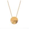 [Q3744] - Gold Plated Necklace 'Cleopatra' Gold - 19 Mm