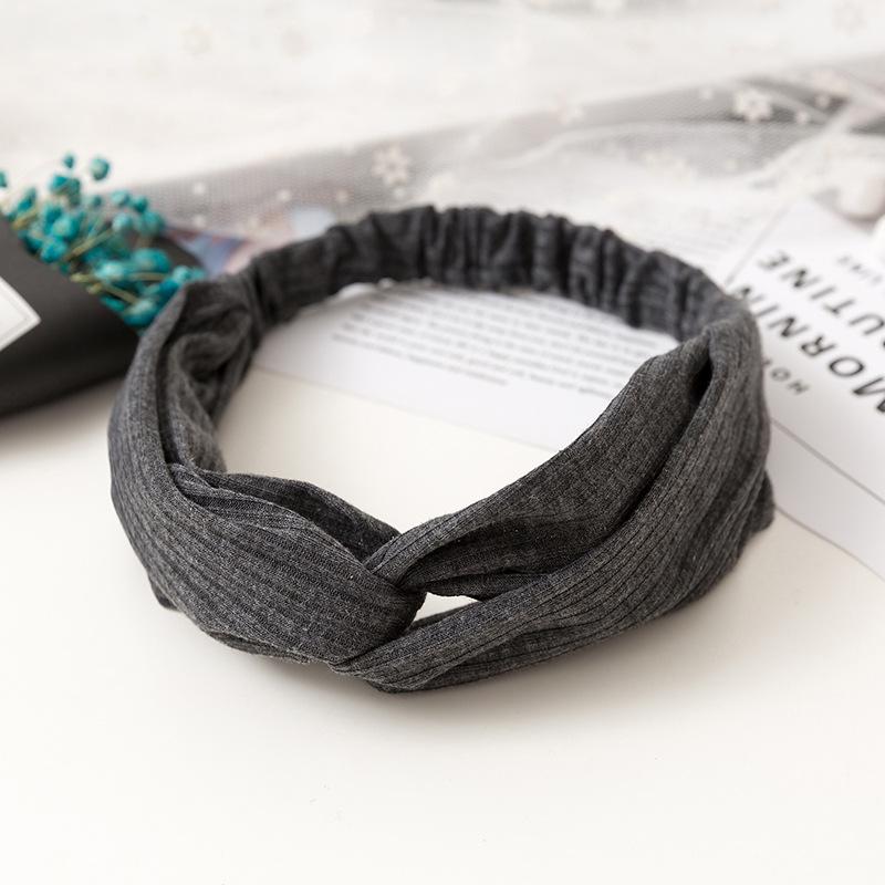 Мода Женщины Девушки Замшевые Повязки для Волос Однотонные Повязки на Голову Винтажные Повязки-Тюрбаны с Перекрестом Банданы Резинки для Волос Аксессуары для Волос