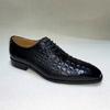Fashion Men's Genuine Leather Oxford Shoes Crocodile Pattern Fashionable Casual Business Shoes Comfortable Breathable Slip-On Dress Shoe