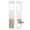 Dog Door for Sliding Glass Door 75 7/8"-80 11/16" Adjustable Height XL