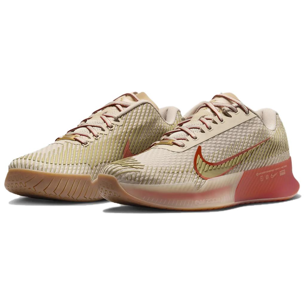 Nike Женские кроссовки Court Air Zoom Vapor 11 Premium Jaime Paris Collection коричневые Sanddrift Rust-Factor FQ3165-103