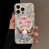 For Apple Magnetic Phone Cases Ins Cute and Personalized Cartoon Silicone Jelly Girls High Beauty Phone Cases Ins