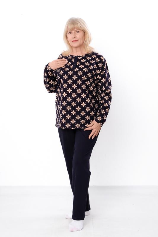 Women's Plus Size Long Sleeve Pajama Set Any season 8320-002 HC