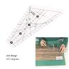 Acrylic Patchwork Ruler Slot Design Sewing Template Ruler Durable Quilting Ruler  For Sewing DIY