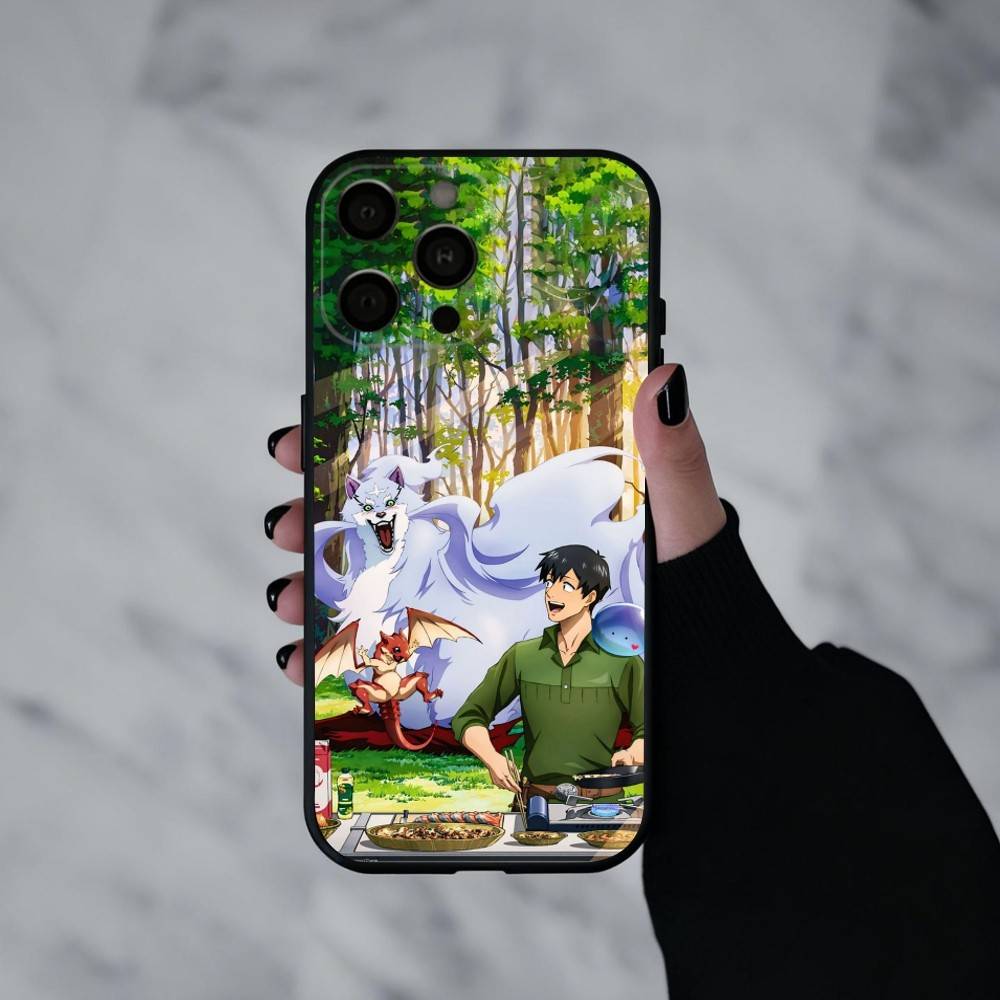 Tondemo Sukiru de Isekai Horo Meshi Phone Case For iPhone 17pro, 16,15,14,13,12,11 X XR Plus,Others Soft Black Cover