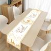 Скатерть-дорожка для украшения Рамадана, супермягкая износостойкая удлиненная крышка для обеденного стола, украшение Мубарак, товары для вечеринок
