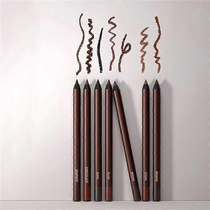 Eyeliner series eye makeup does not fade silky smooth eyeliner gel pencil stone brown