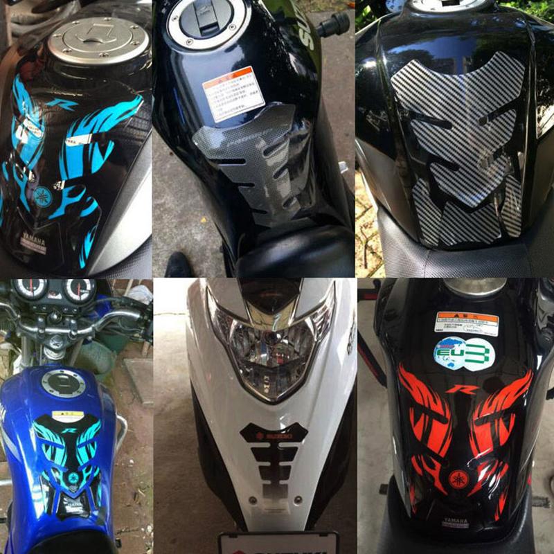 3D наклейка на мотоцикл, наклейка на газойль, топливный бак, накладка, защитный чехол