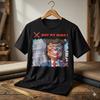 Унисекс Для взрослых Смешной принт Не мой король Трамп Шаман Капитолия Смешной Суб...