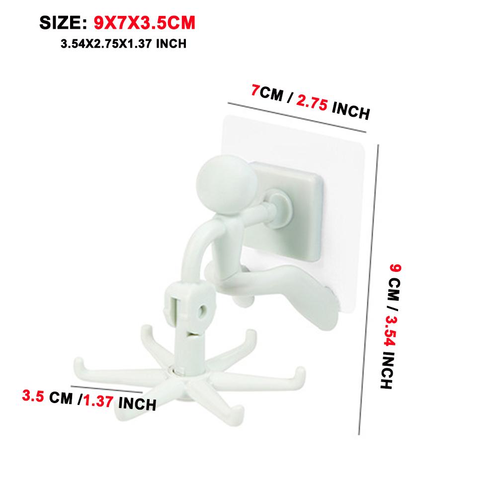 Вращающаяся на 360° стеллаж для хранения кухонной утвари, держатели кухонных инструментов, полки для дверей ванной комнаты, подвесной органайзер, крючок