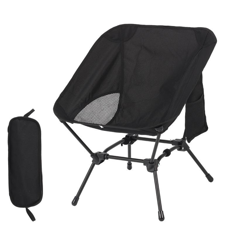 Portable Multi-functional Outdoor Folding Chair: Beach, Fishing, Camping, Moon Stool with Iron Frame