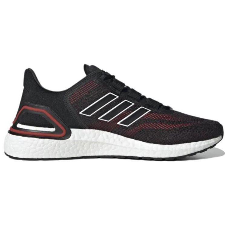 adidas Сверхтолстая подошва, защита от скручивания, износостойкая, дышащая, низкий верх, повседневные кроссовки для бега, мужские кроссовки, черные GY6594