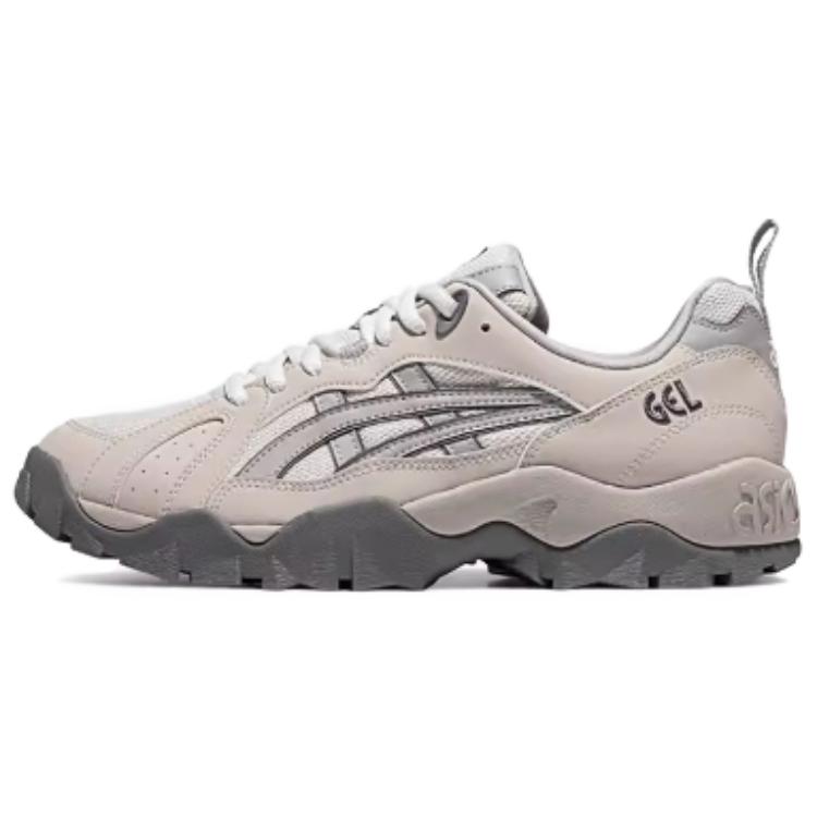 Asics Gel-Truck Mesh Fabric Synthetic Leather Comfortable Daily Shock Absorption Wear-Resistant Low-Top Casual Shoes Unisex Casual Shoes 1203A485-020