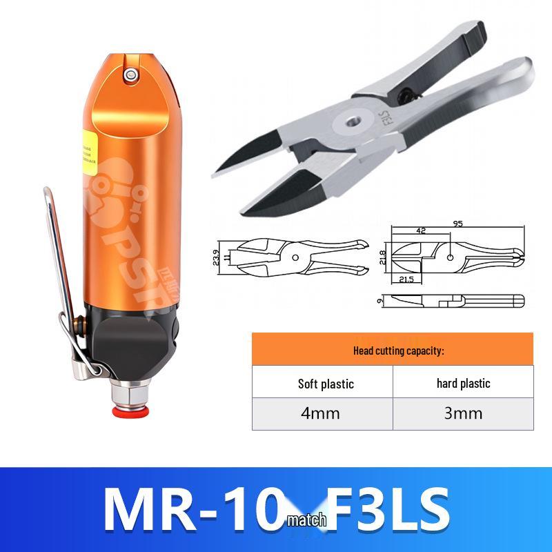 Industrial MR-10 Pneumatic Hand-Press Scissors: High-Pressure Air Shear for Cutting Plastic & Metal Sheets
