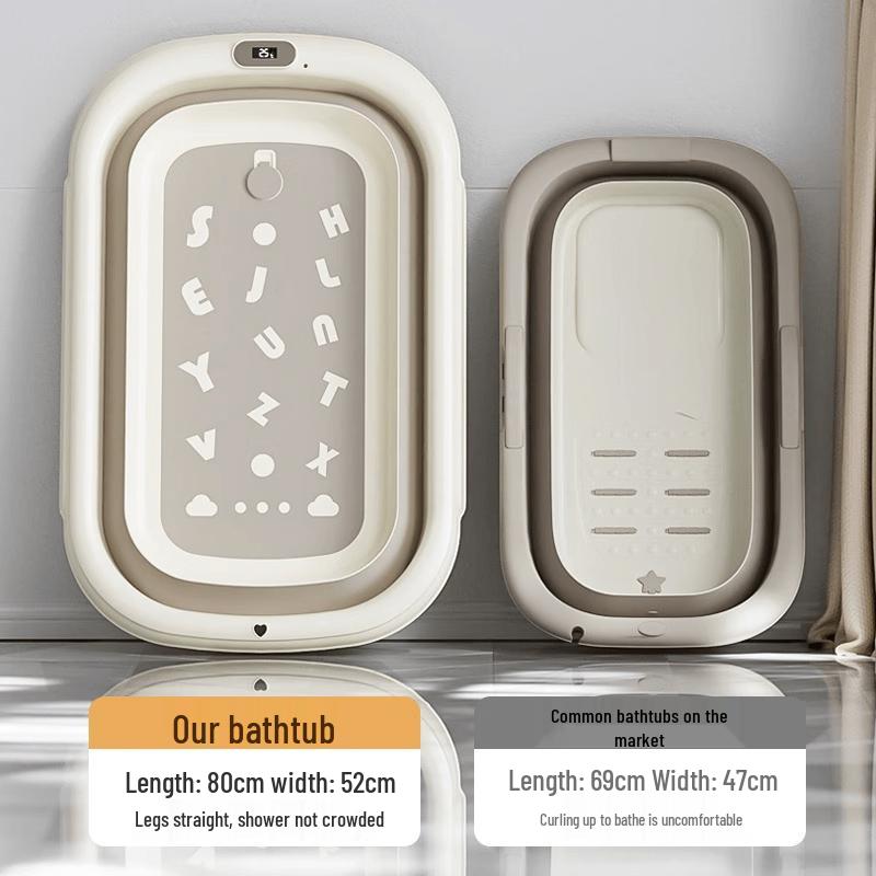 JINGRUIXIANG Foldable Baby Bathtub