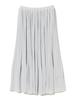 B:MING LIFE STORE by BEAMS Women's Poppy Pleated Skirt (S-M) ICE_GREY S