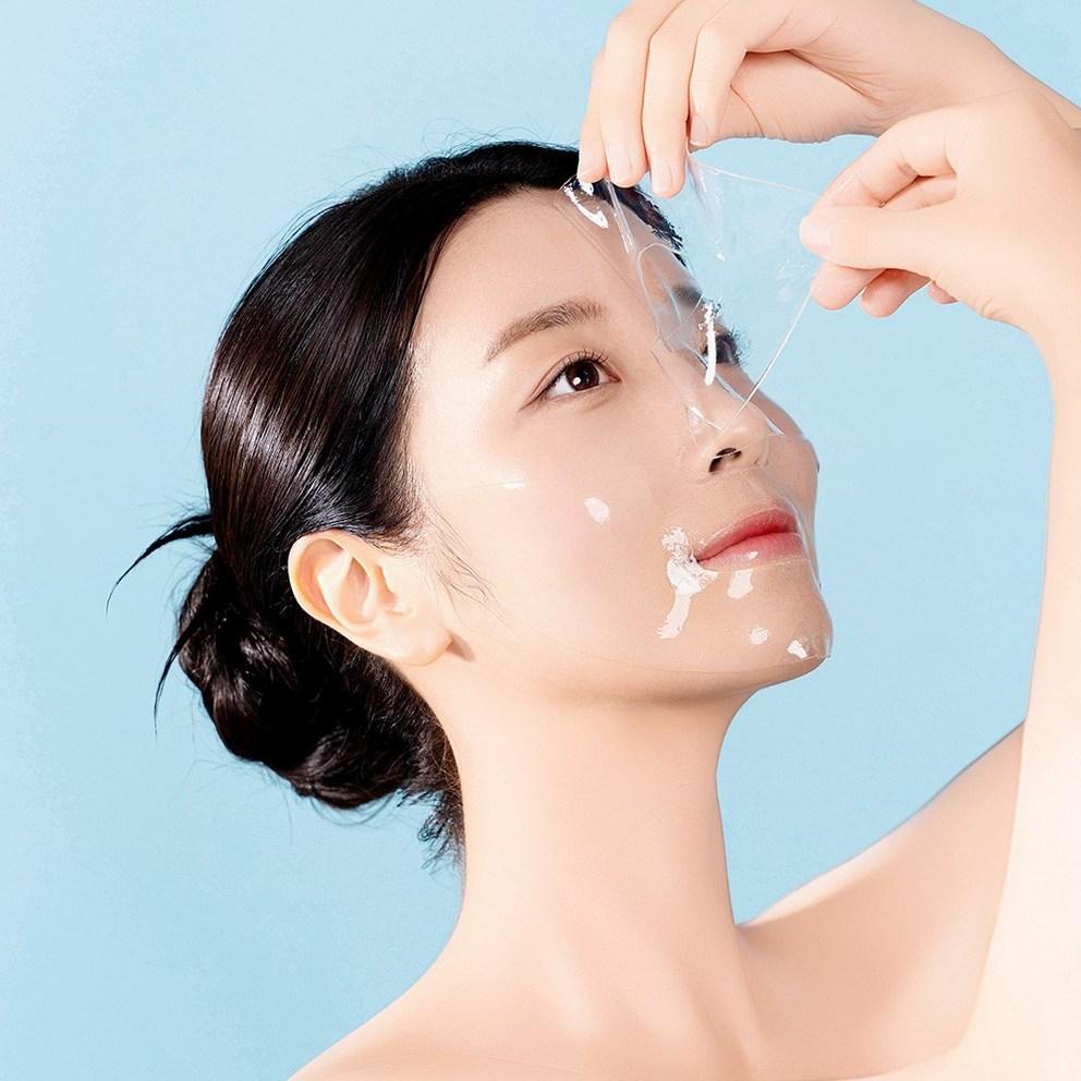 [Luthione] Веганская маска для стимуляции коллагена (1 шт. - 4 шт.) - Корейская тканевая маска для лица для увлажнения и повышения упругости