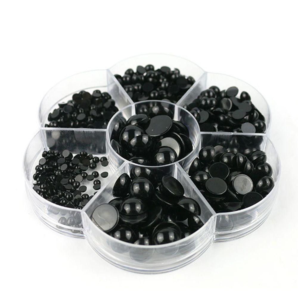 Baby Gifts 3-12mm DIY Black Doll Eyes Bears Eyes Plush Toys Making Dolls Accessories