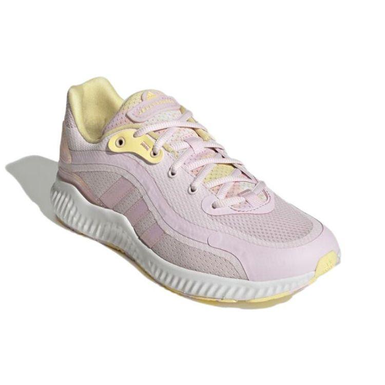 Adidas Jelly Bounce Comfortable Fabric Durable Breathable Low-Top Casual Running Shoes Women Sneaker Pink HQ3588
