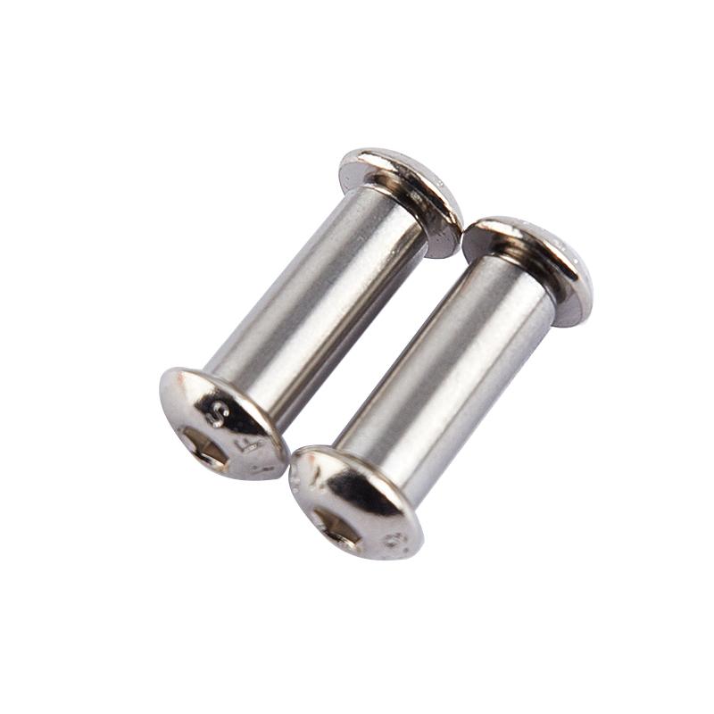 2Pcs M4 Knives Screw Rivet For Diy Material Knife Handle Plate Fastening Screw