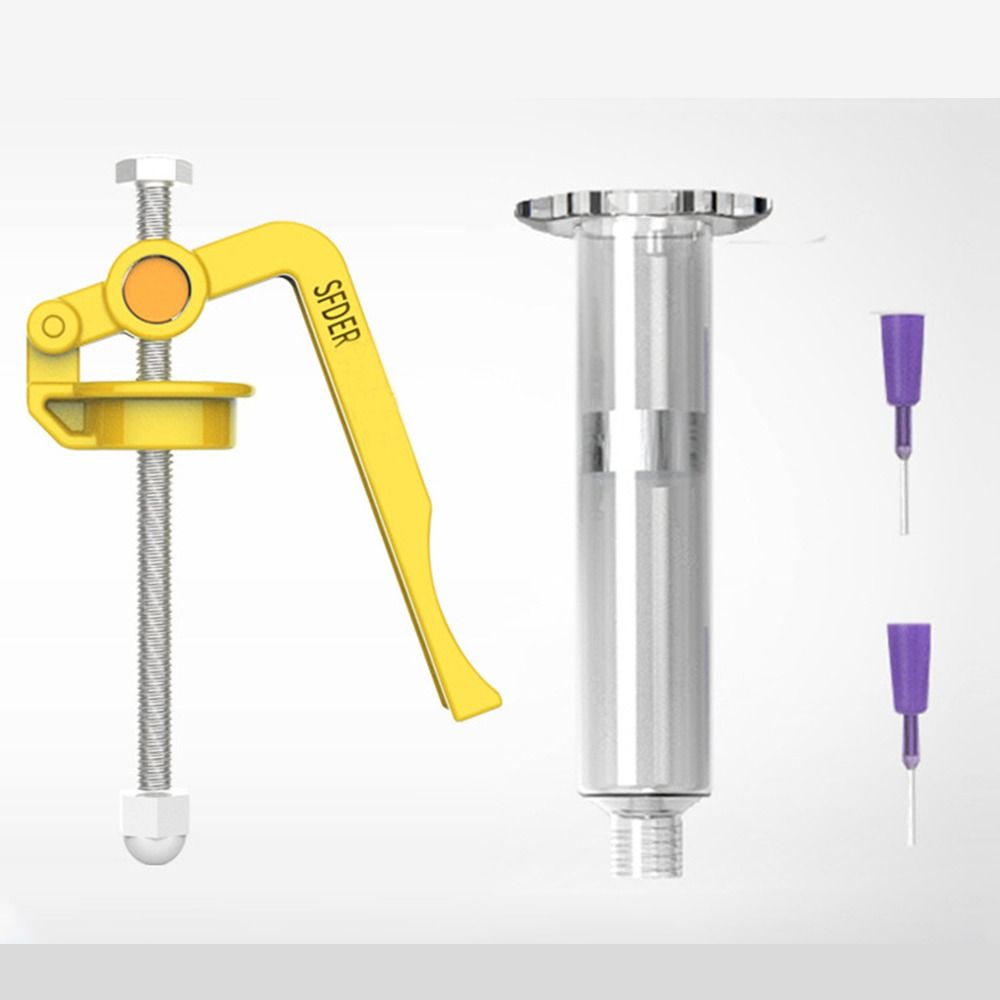 Инструменты Трубка из легированной стали Поршневой двигатель Инструмент Плунжерный дозатор Ручной шприц Усилитель паяльной пасты