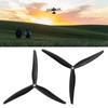 1 Pair CW CCW Propeller 3-Blade Efficient Propellers 1170-3 11inch for Traversing Aircrafts FPVs Drones Replacement