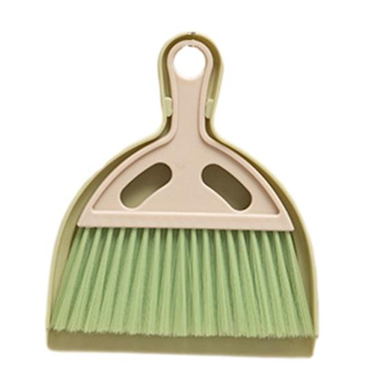 1 комплект небольшой совок для метлы, эргономичный дизайн, щетка для совка с мягкой щетиной, портативная подметальная машина, набор инструментов для уборки мусора для домашнего офиса