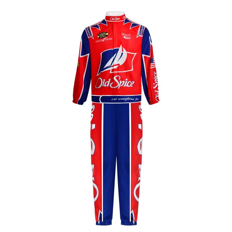 Футболка с коротким рукавом Tardega Night Ricky Bobby из дышащего полиэстера для гонок.