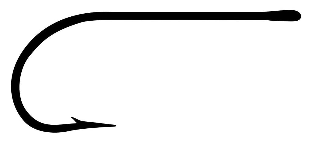 TIEMCO TMC811S Saltwater Fly Hook (Small Pack), Size #2, Stainless Steel, Japan