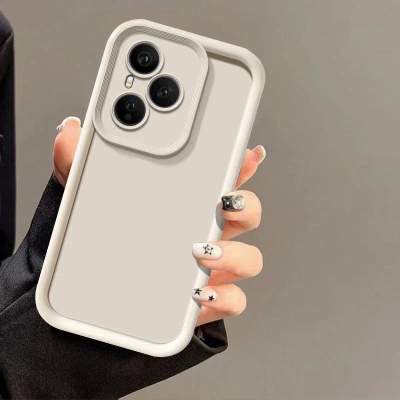 Для Huawei Honor 400 Pro Глобальный Чехол Для Honor 400 5G Чехлы для Телефона Защита от Падений Роскошный Конфетный Матовый Мягкий Задний Чехол Capa