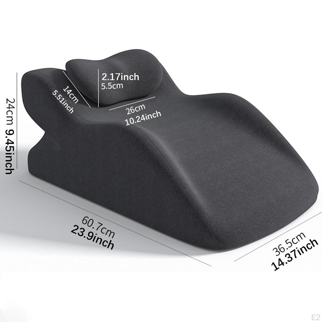 Knee Pillow Feet Removable Washable Cover Leg Rest Support Cushion Memory Foam for