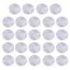 Glass Table Slip Resistant Pads Clear Cushions Pads 20pcs for Home Furniture Care