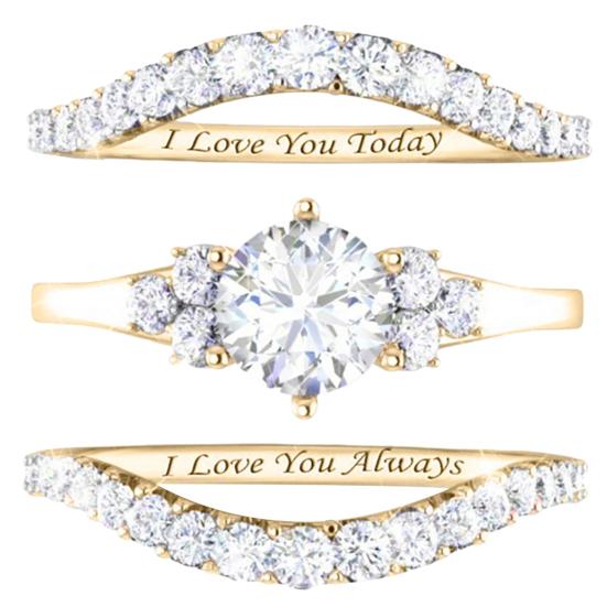 1 комплект женских колец с гальваническим покрытием, сверкающие нежные женские кольца на палец для вечеринки