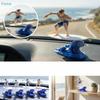 Shaking Surfer Car Dashboard Ornament, Cute Surfing Guy Figurine with Wave Base for Car Interior Decor