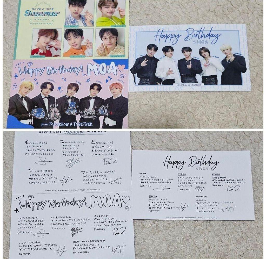 [USED] TXT bulk sale album goods penlight CD