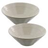 Konohiki Shinogi Hakeme 6.3 Ramen Bowl (19.7cm) Set of 2