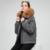 Cotton-padded Clothes, Hooded Cotton-padded Jackets, Simple and High-end Women's Bread Clothes, Jackets