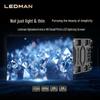 LEDMAN Полноцветный бесшовный светодиодный модуль COB с разъемом CN (адаптер в комплекте)