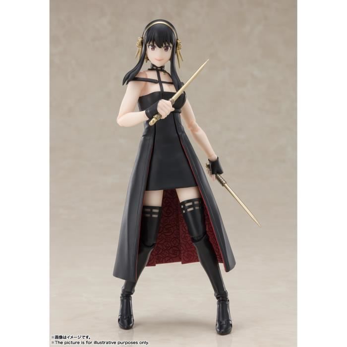Figurine - BANDAI - Yor Forger - 15 cm - S.H. Figuarts - Accessoires inclus