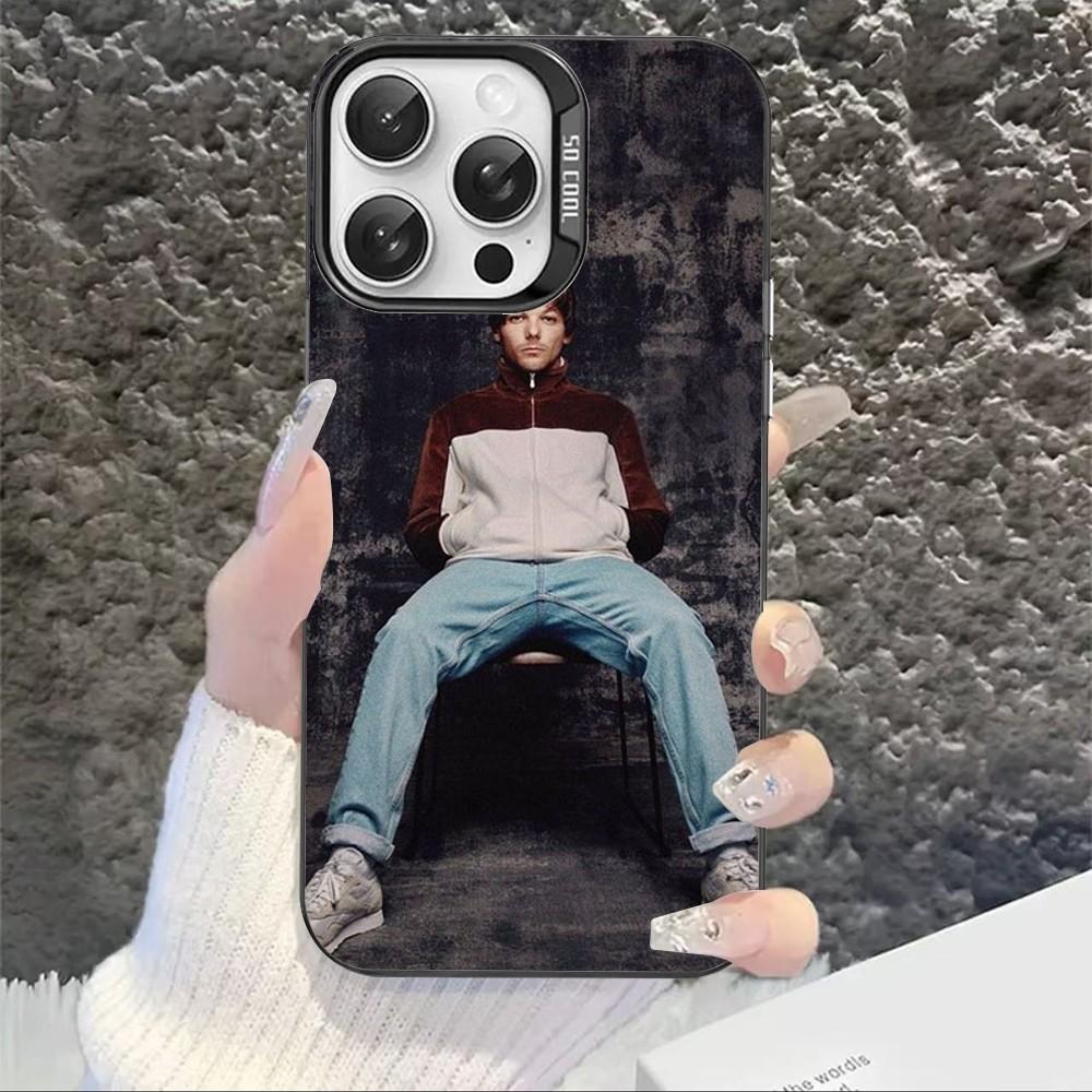 Чехол для телефона L-Louis Singer T-Tomlinson Для IPhone 16 15 14 13 12 11 Pro Max X XR XSMAX 8 7 Plus Матовый Ударопрочный Задний Чехол