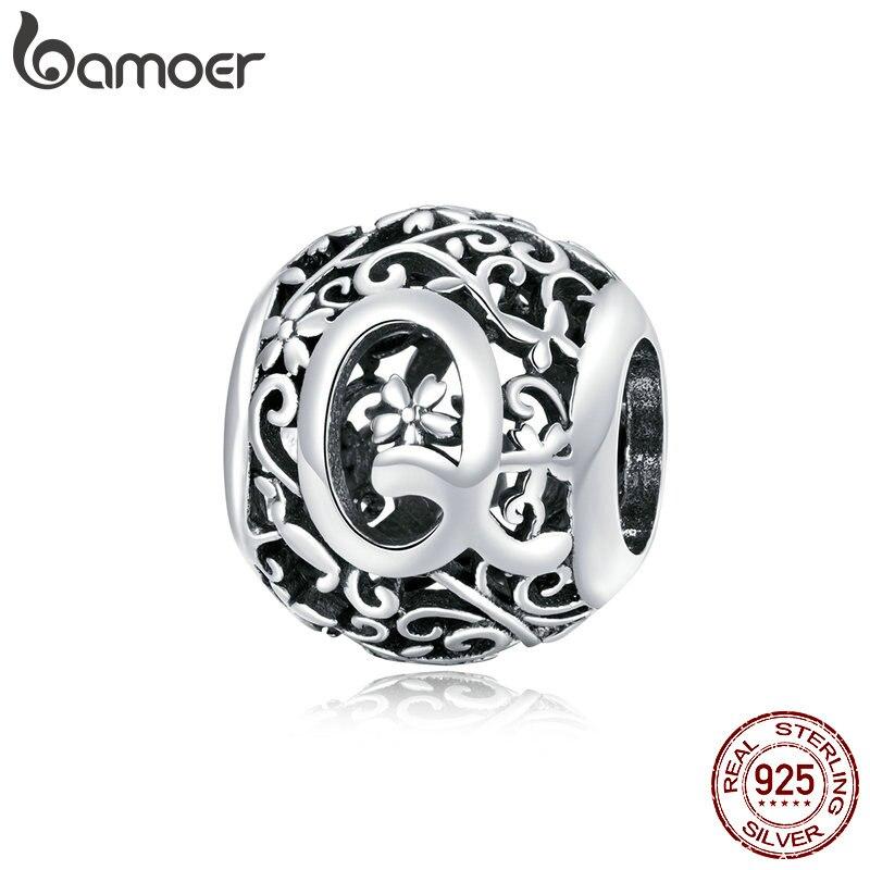 Шарм BAMOER из стерлингового серебра, для браслета