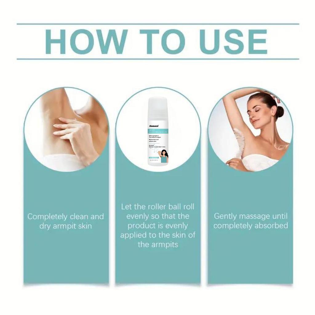 Крем для отбеливания подмышек, осветление кожи подмышек, дезодорант для женщин, длительная свежесть, 50 мл