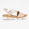 Bi-color Hook-and-loop Sandals with a Stylish Sole Woman ROMIKA