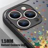 Магнитный чехол для телефона с принтом «Цветные звезды» для iPhone 17 Pro 16 15 14 13 Pro Max 17E Тонкий Гибридный Чехол из TPU+PC Матовый