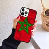 Чехол для телефона Флаг Марокко Герб для iPhone 17 Air 16 Coque 15 14 12 13 PLUS 11 PRO MAX Задняя крышка Fundas Shell