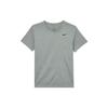 Женская футболка Dri-Fit Team Legend быстросохнущая удобная с коротким рукавом и круглым вырезом, топы, угольно-серый IB8899-091