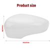 Glossy black /White Rearview Mirror Cover Shell For Renault Clio 4 Mk4 / Zoe / Captur 2012 2013- Door Wing Mirror Case