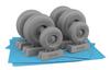 Оружейный транспортный самолет Hercules Weight Deformation Wheel Resin Detail Up Parts AMRAW48355 1/48 C-130 (Средняя модель) (Самолет)