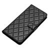 Quilted Pattern Faux Leather Wallet Case for iPhone 7 8 XS 11 12 13 14 15 16 17 Series, 360° Protection with Card Slots & Stand